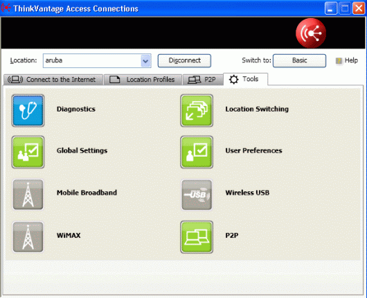 access connections tools